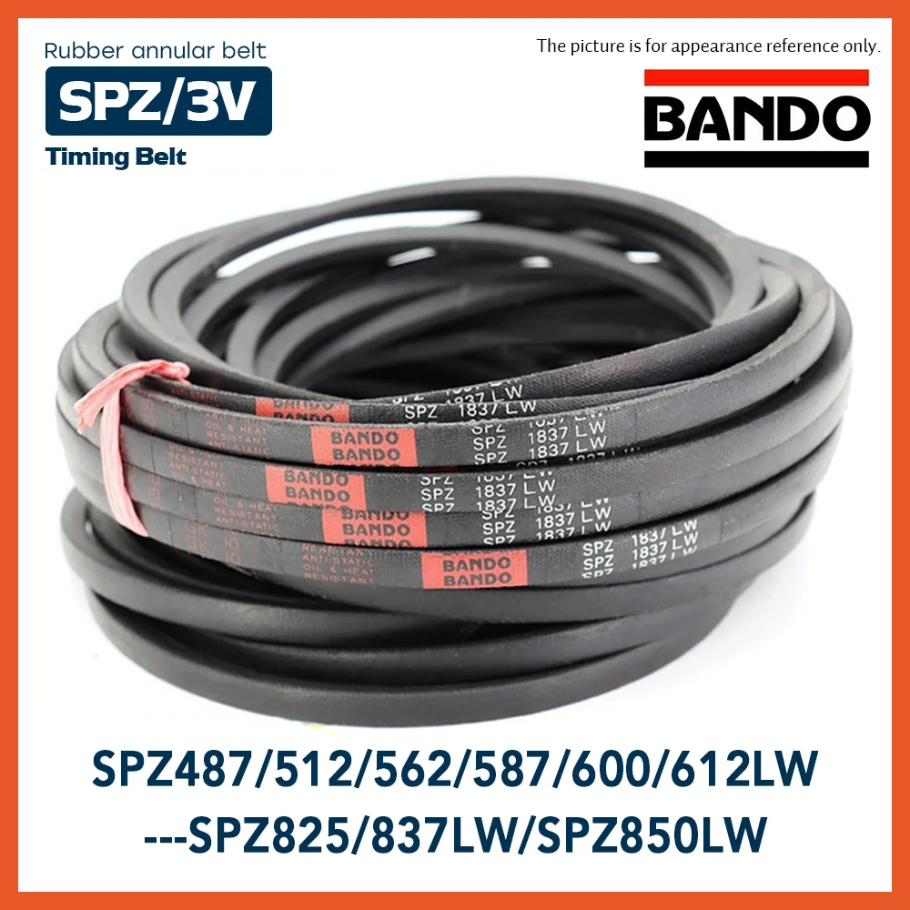 BANDO SPZ/3V Ÿ SPZ487-850mm ϵ ̾  ̺ ġ  ѷ,  ӱ   V Ʈ